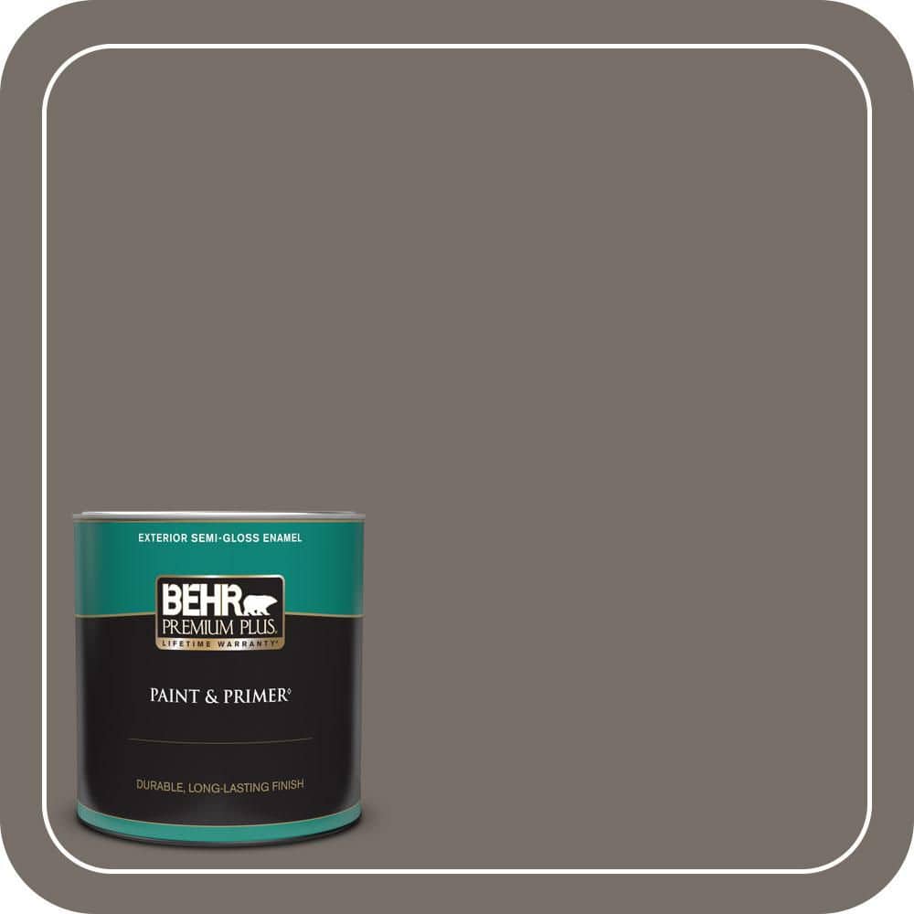 1 qt. #BNC-37 Gray Owl Semi-Gloss Enamel Exterior Paint & Primer price history on PriceWatchPro