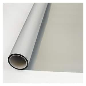 30 in. x 100 ft. MTSIL Silver Matte Frosted Privacy Window Film
