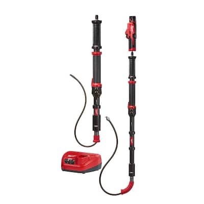 M12 Trap Snake 12-Volt Lithium-Ion Cordless 4 ft. and 6 ft. Auger Drain Cleaning Combo Kit (2-Tool)