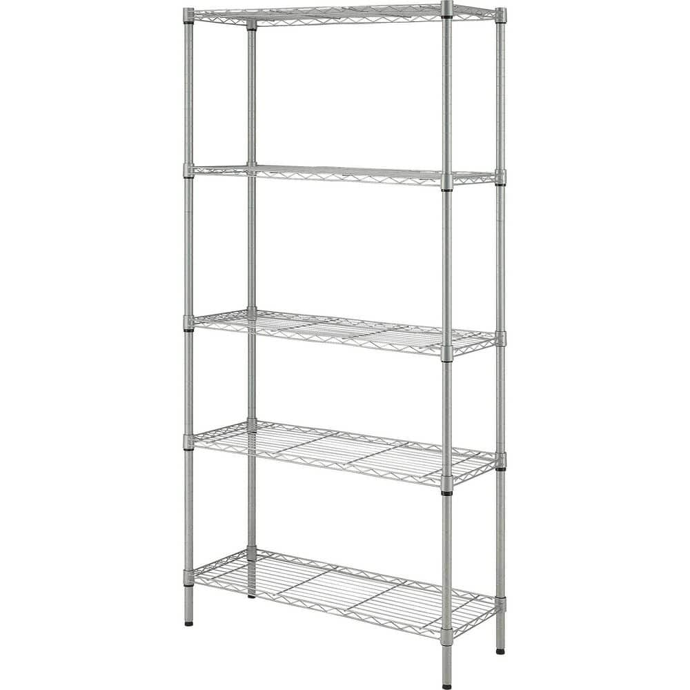 5 Tier Light-Duty Wire Shelving, 1 Each price history on PriceWatchPro