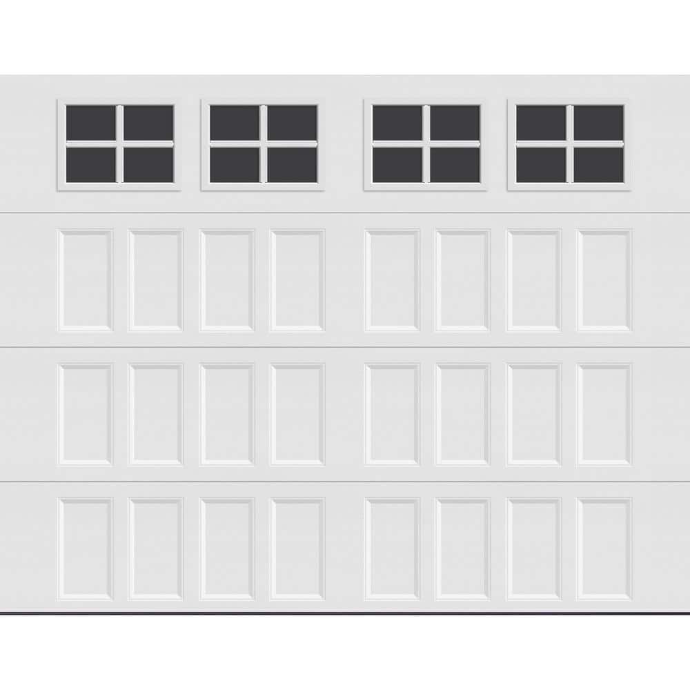 Clopay Bridgeport Steel Narrow Panel 9ft. x 7ft. Insulated 18.4 R