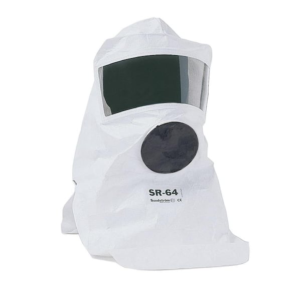 Sundstrom Safety Tyvek Protective Hood with Visor, respirator not included