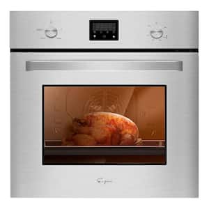 24 in. Single Gas Wall Oven with Convection in Stainless Steel