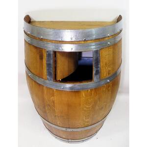 14 x 26 in. Oak wood Wood Wine Barrel
