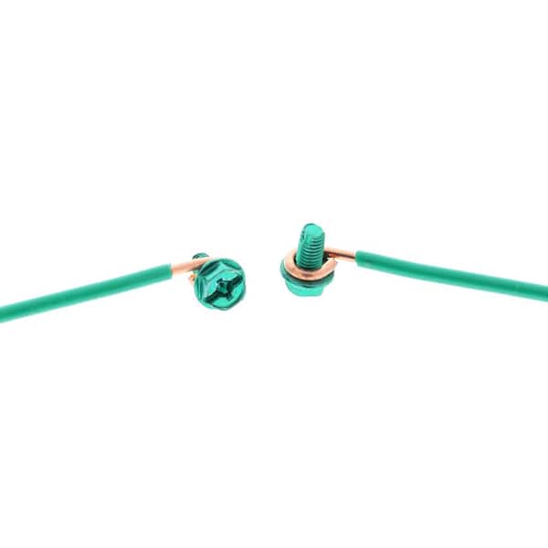 IDEAL Grounding Pigtail 12 AWG Solid Tail (5 per Bag, Standard Package is 4 Bags)