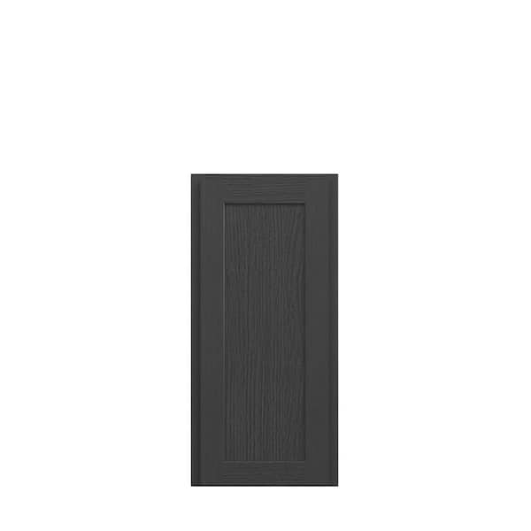 Kunal Kitchens Jamestown Recessed 12 in. W x 36 in. H x 12 in. D in Espresso Plywood Assembled Wall End Corner Standard Cabinet