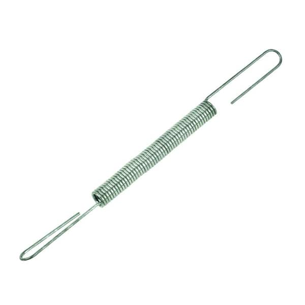 Everbilt 7.5 in. x 0.343 in. x 0.062 in. Extended Hook Extension Spring ...