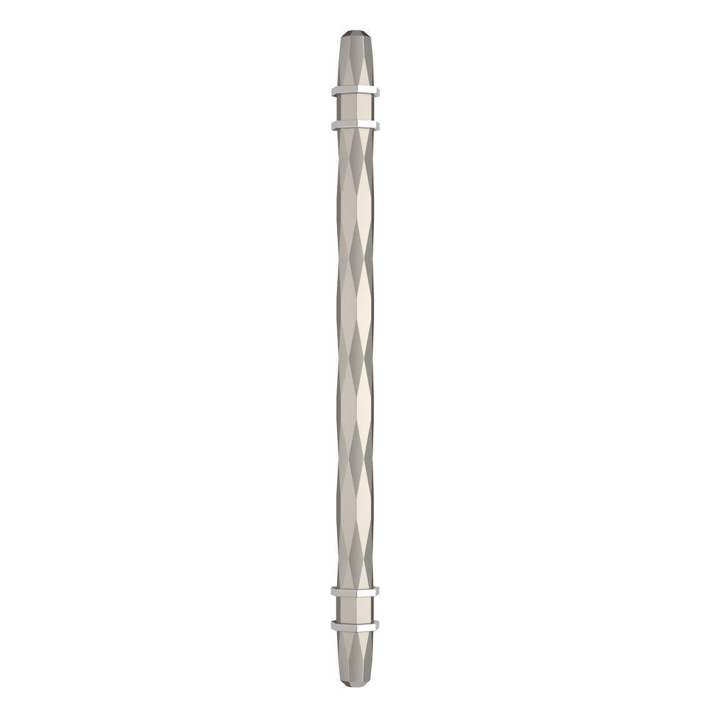 Brushed Nickel Modern Cabinet Bar Pull with Mounting Hardware