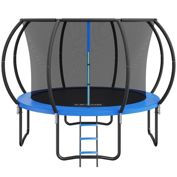 VEVOR 10 ft. Trampoline 330 lbs. Trampoline Heavy-Duty Trampoline ...