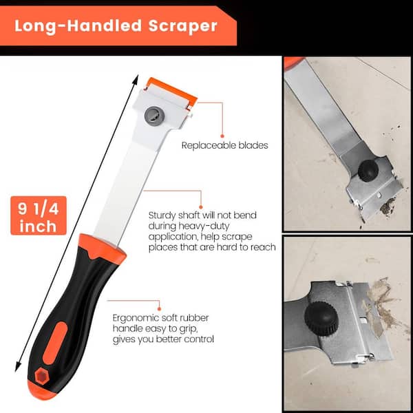 4 in. Glass and Tile Paint Scraper