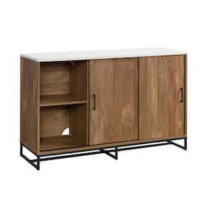 Tremont Row 47.244 in. Sindoori Mango Engineered Wood Entertainment Center Fits TV's up to 50 in. with Sliding Doors