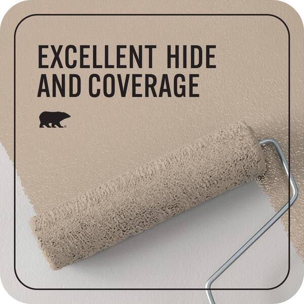 BEHR PREMIUM PLUS 8 oz. #MQ2-32 Mink Haze Flat Interior/Exterior