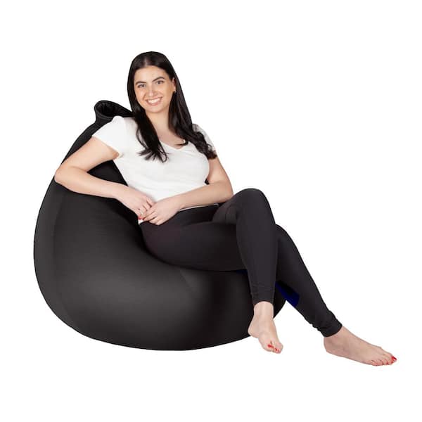 Large Inflatable Pvc Sofa Lounger Bean Bag Couch For Living Room