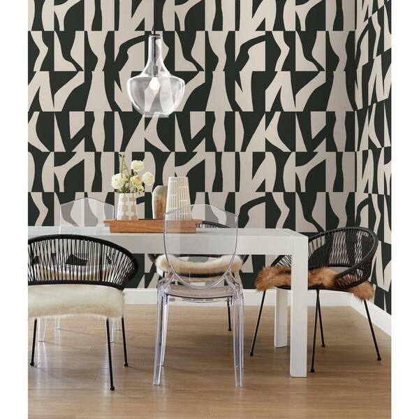York Wallcoverings 60.75 sq. ft. Jungle Leaves Wallpaper SS2572 York Wallcoverings 60.75 sq. ft. Jungle Leaves Wallpaper SS2572
