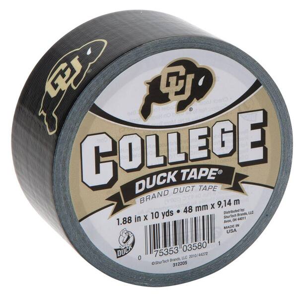 Duck College 1-7/8 in. x 30 ft. University of Colorado Duct Tape (6-Pack)