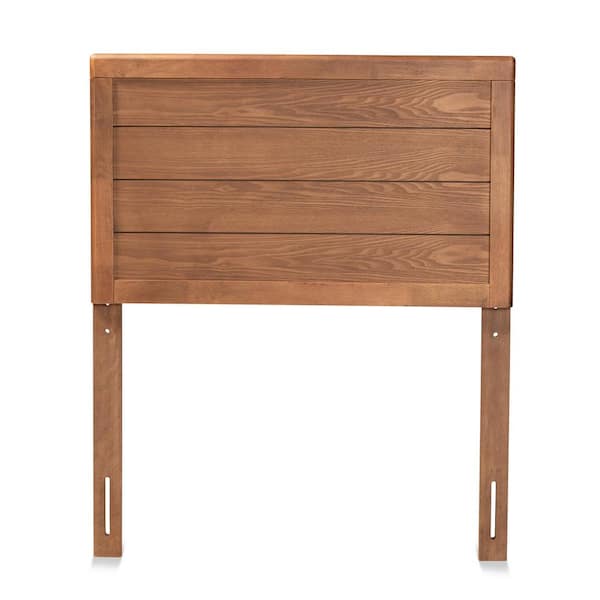 Baxton Studio Seren Brown Twin Headboard