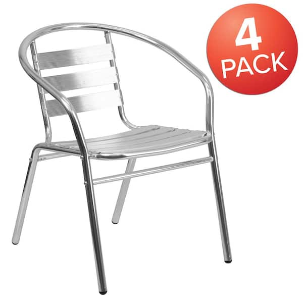 carnegy avenue stackable metal outdoor dining chair