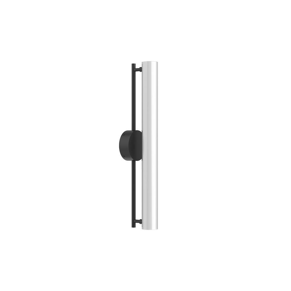 Gramercy Sleek Black Aluminum LED Dimmable Wall Sconce