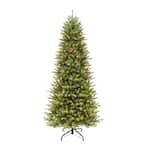 Puleo International 9 ft. Pre-Lit Incandescent Slim Fraser Fir ...