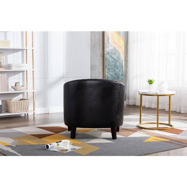 Microfiber discount barrel chair