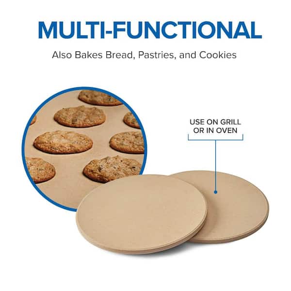 NAPOLEON 10 in. Personal Sized Pizza/Baking Stone Set 70000 - The