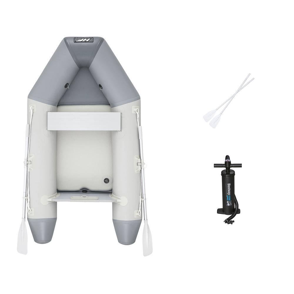 2 Person Inflatable Boat Set for Fishing or Cruising