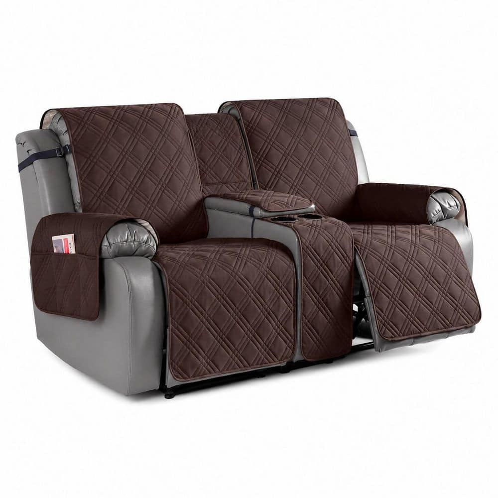 100% Waterproof Reclining Loveseat Cover with Center Console, Split Dual Recliner Protector for Pets and Kids price history on PriceWatchPro