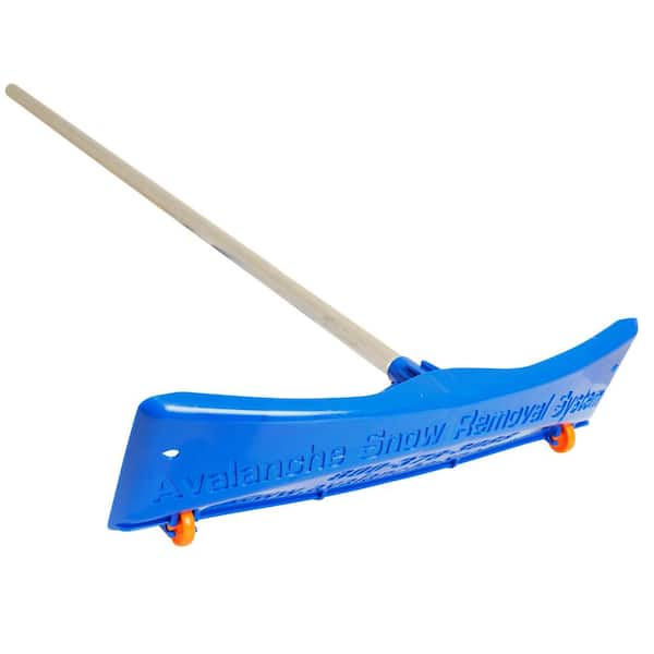 MARSHALLTOWN SnowRake Deluxe 240 in. Aluminum Handle Roof Rake with 24 in. W Rake