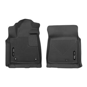 Husky Liners Front & 2nd Seat Floor Liners Fits 12-13 Tundra CrewMax Double Cab 