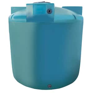 Blue 160 Gallon Water Storage Tank