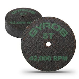 1.75 in. Resin Cut-Off Wheels for Rotary Tools, 12 Double Fiberglass Reinforced Discs. Super-Tensile 11-41702/12