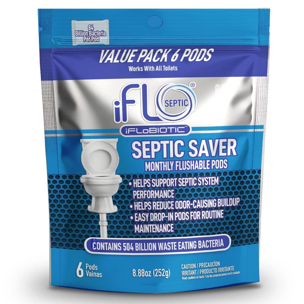 8.8 oz. Septic Saver Flushable Toilet Pods 6 count price history on PriceWatchPro