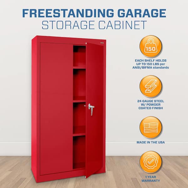 Sandusky Value Line Series 30 in. W x 66 in. H x 18 in. D 24-Gauge