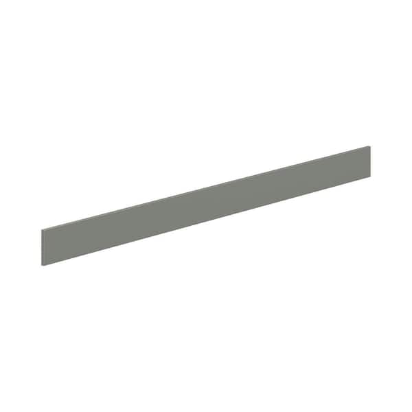 6 in. W x 96 in. H x 0.75 in. D Kitchen Cabinet Filler Strip in Fairview Moss Green