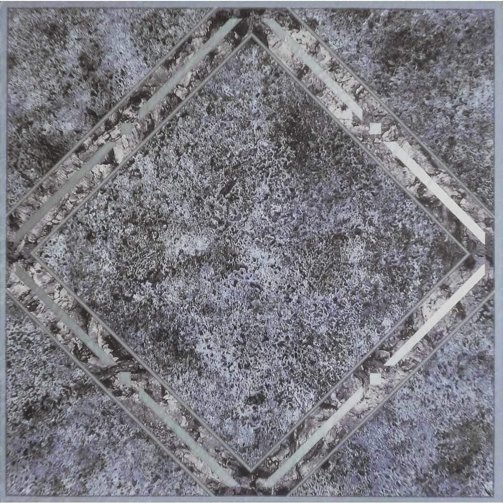 Metallic Marble Diamond Self-Adhesive Vinyl Floor Tiles