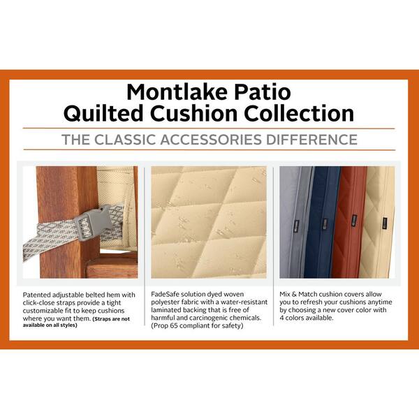 65 inch outdoor bench cushion