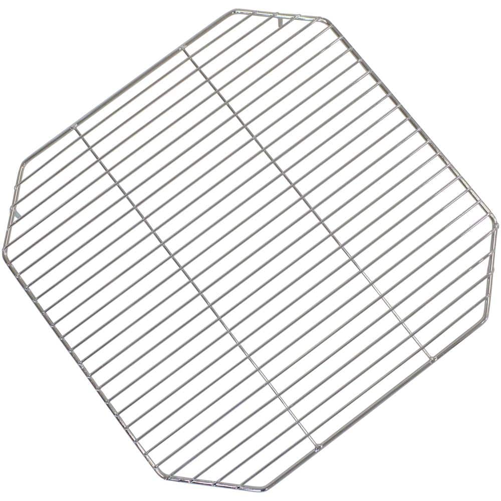 Grelha Black Steel Square Wood-Burning Fire Pit with Grill