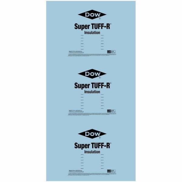 Super TUFF-R R8.3 1-3/8 in. x 4 ft. x 8 ft. Rigid Foam Board Insulation