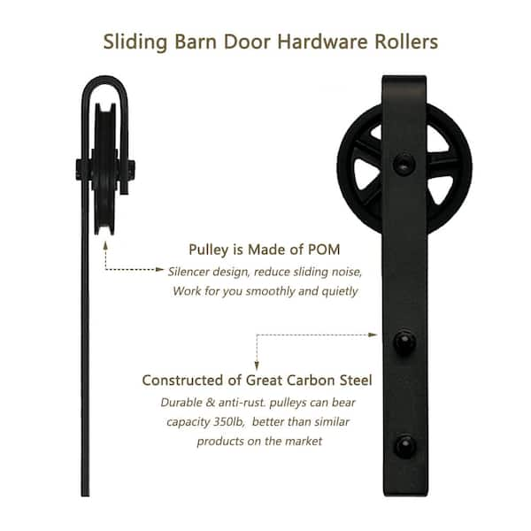 Left Hand Roller with Steel Wheel (PE Delmar) — Window Hardware Direct