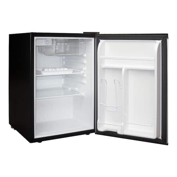 Magic Chef Mini Fridge With True Freezer In Stainless Look HMTR450SE