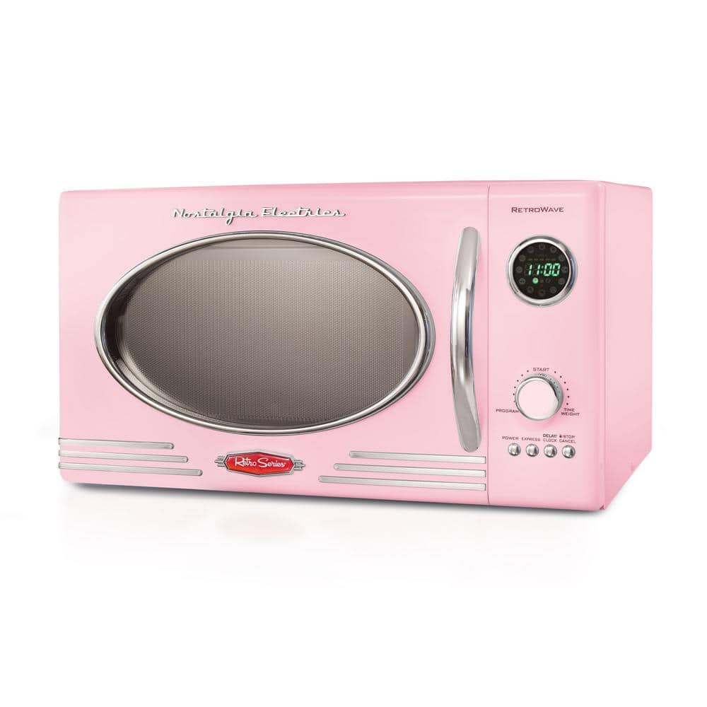Pink Microwave ,pink Mainstays Microwave, Shabby Pink Kitchen, Pink  Appliances 