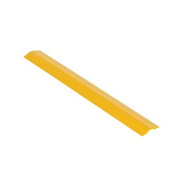 Vestil 2,500 lbs. 24 in. Aluminum Hose and Cable Crossover in Yellow