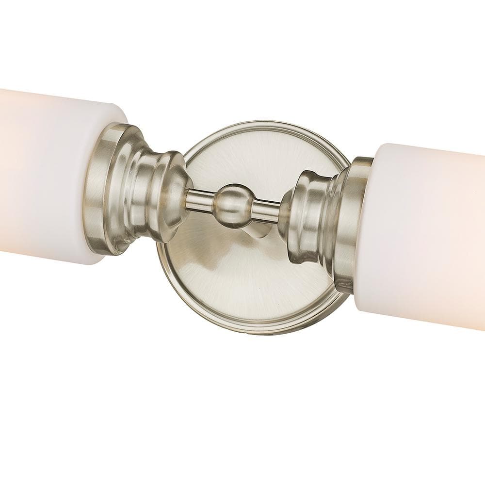 Modern Gold Dual Cylinder Wall Sconce