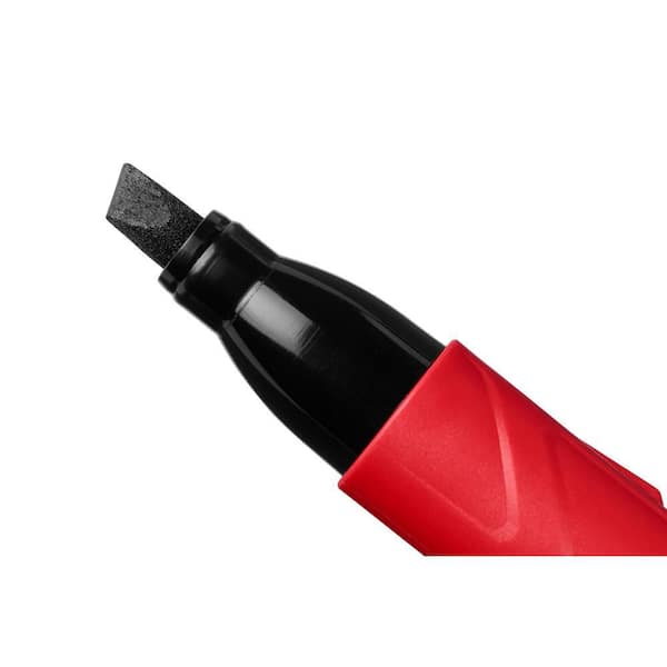 Milwaukee INKZALL Black Ultra Fine and Chisel Tip Double Sided