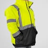 Scan SCAWWHVBJXXL Hi-Vis Bomber Jacket Yellow - XXL