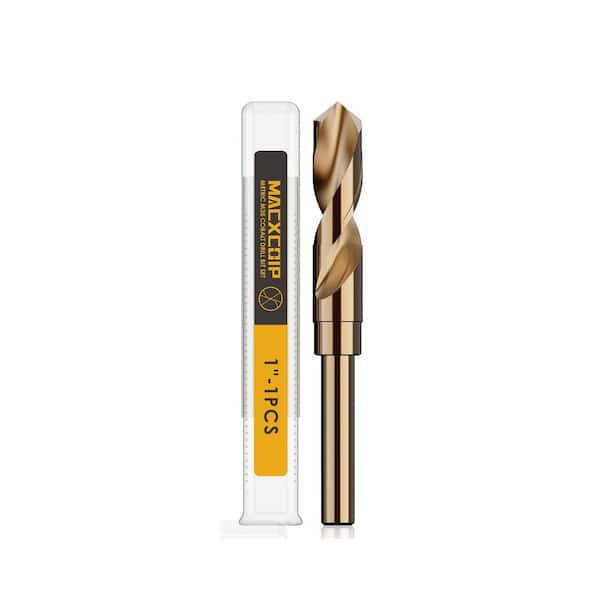 1 in. Cobalt Drill Bit Set, M35 High Speed Steel Jobber Length Drill Bit (1-Piece)