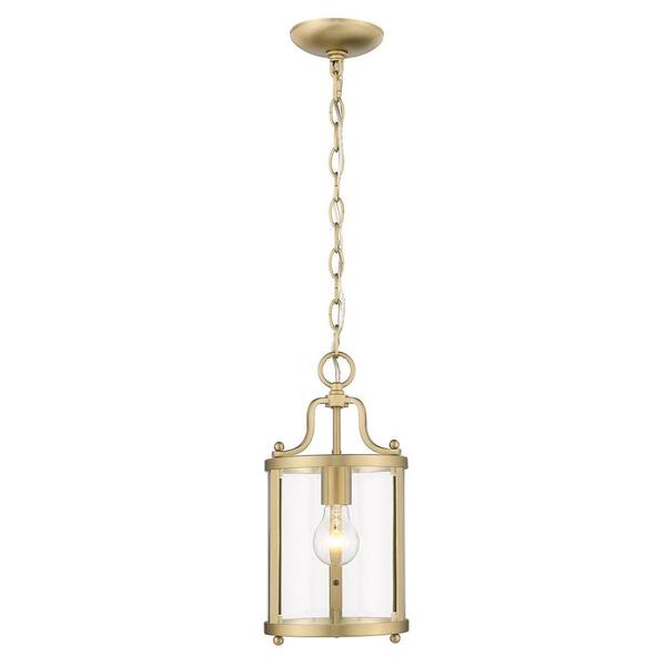 champagne bronze pendant light fixture