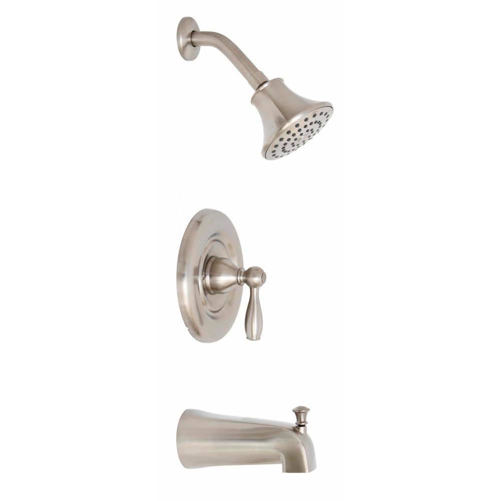 Premier Muir Single-Handle 1-Spray Tub and Shower Faucet in Brushed Nickel -  3583694