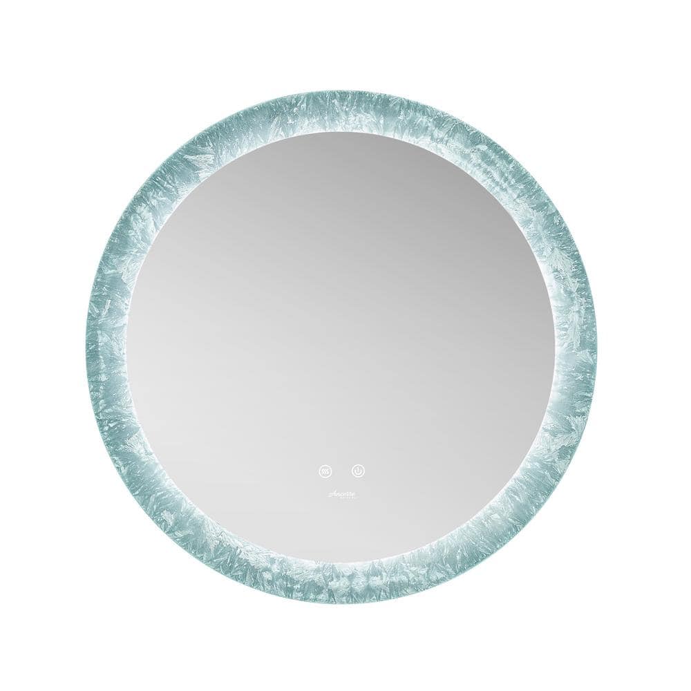 Frysta Round LED Wall Mirror