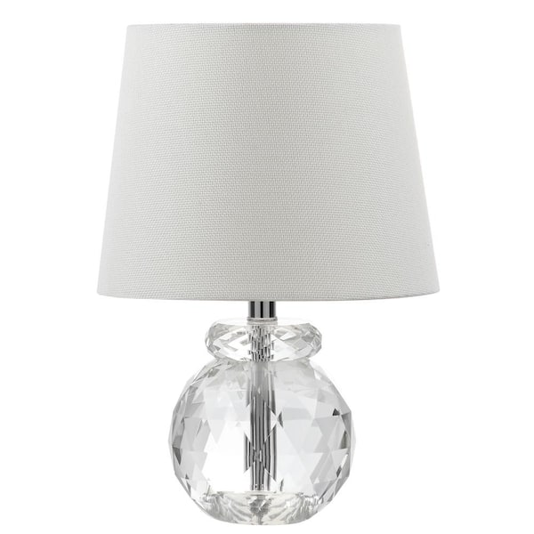 Clear Crystal Globe Table Lamp, Safavieh Iris Table Lamp